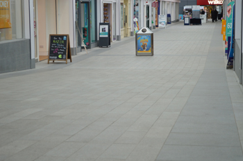 BAL products have played a significant role in a major refurbishment scheme of Rugby Central Shopping Centre.